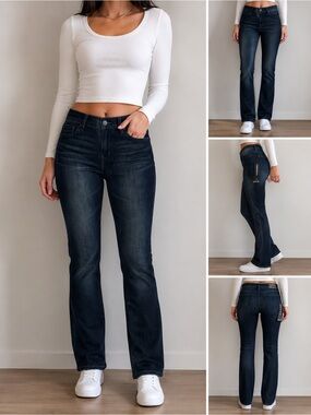 DKNY Jeans Curvy Skinny Low Rise Dark Wash Jeans NWT Size 6